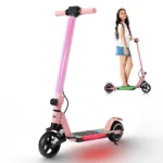 Honeywhale E10S - Patinete Elétrico Infantil Dobrável Rosa 180W