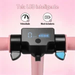 Honeywhale E10S - Patinete Elétrico Infantil Dobrável Rosa 180W - Imagem 4