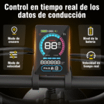 Honeywhale K6S Bicicleta Elétrica Dobrável 1080W Pneus Fat 20x4" Bateria 48V 15.6Ah - Imagem 7