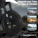 Honeywhale 6988 - Mini Moto Elétrica Infantil Cross Todo-o-Terreno 200W - Imagem 5
