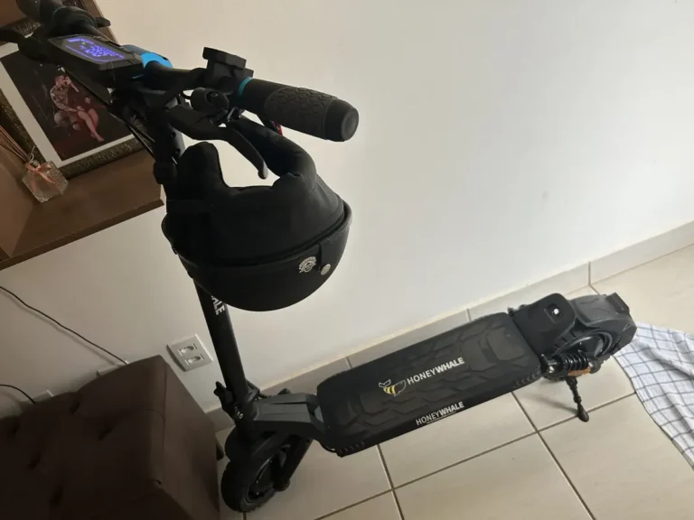 HONEYWHALE T5-2 Patinete Elétrico Dobrável Preto 48V 750W com Bluetooth e Luz LED photo review