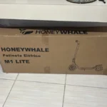 HONEYWHALE Patinete Elétrico M1 Lite 500W Preto-Amarelo Dobrável com Bluetooth e LED photo review