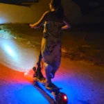 HONEYWHALE T8A Patinete Elétrico Dobrável Preto 48V 950W com Bluetooth e Luz LED photo review