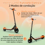Honeywhale E2 - Patinete Elétrico Infantil Rosa com Bluetooth - Imagem 3