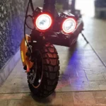 HONEYWHALE T8A Patinete Elétrico Dobrável Preto 48V 950W com Bluetooth e Luz LED photo review