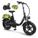 Honeywhale BK05 Bicicleta Elétrica Dobrável 500W Pneus Fat 16x4" Bateria 48V 10.4Ah Preta