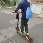HONEYWHALE T8A Patinete Elétrico Dobrável Preto 48V 950W com Bluetooth e Luz LED photo review
