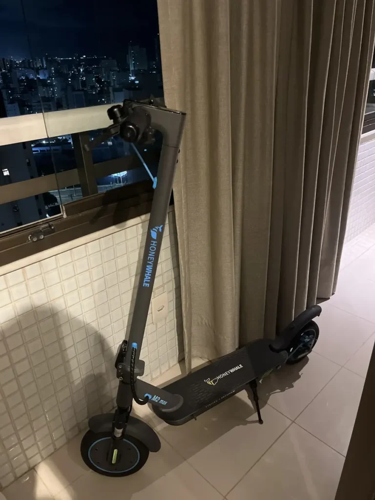 HONEYWHALE M2 Max Patinete Elétrico Dobrável Rosa em Alumínio com Bluetooth, Luz LED e Suspensão Dupla photo review