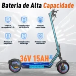 Honeywhale E9 Max - Patinete Elétrico 650W 36V 15AH 40km 32km/h - Imagem 4