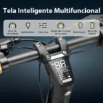 Honeywhale C1 Patinete Elétrico com Banco Motor 980W Bateria 13Ah Autonomia 40km Duplo Amortecimento e Freios a Disco - Imagem 6