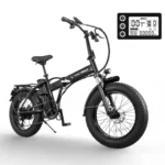 Honeywhale F6 PRO-S Bicicleta Elétrica Dobrável Pneu Fat 20x4" Motor 900W Bateria 48V 10.4Ah