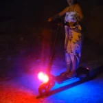 HONEYWHALE T8A Patinete Elétrico Dobrável Preto 48V 950W com Bluetooth e Luz LED photo review