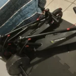 HONEYWHALE Patinete Elétrico M2 Pro 500W Dobrável 8,5" Branco com Bluetooth e LED photo review