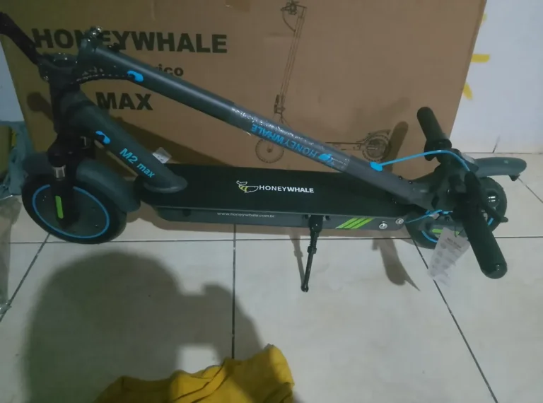 HONEYWHALE M2 Max Patinete Elétrico Dobrável Rosa em Alumínio com Bluetooth, Luz LED e Suspensão Dupla photo review