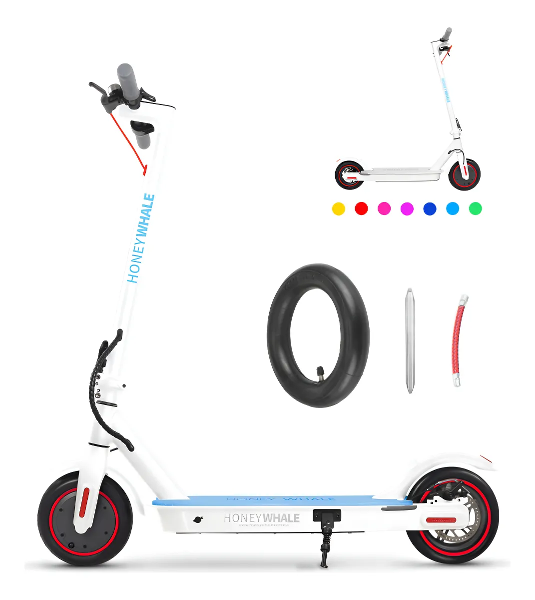 D_NQ_NP_2X_774226-MLA95404954776_102025-F Honeywhale S2 - Patinete Elétrico Dobrável 36V 500W Pico 20KM - Imagem 1