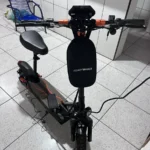HONEYWHALE M4 Patinete Elétrico Dobrável Preto 48V 600W com Bluetooth e Luz LED photo review