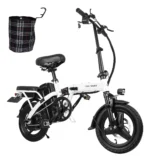 Honeywhale S6-S Bicicleta Elétrica Dobrável Motor 750W 48V Amortecedor Pneu 14" LCD