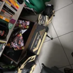 Patinete Elétrico Dobrável HONEYWHALE G2 PRO Amarelo Alumínio LED Freio a Disco Suspensão Dianteira e Traseira photo review