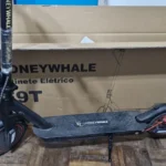 HONEYWHALE E9T Patinete Elétrico Dobrável Amarelo em Liga de Alumínio com Bluetooth e Luz LED photo review