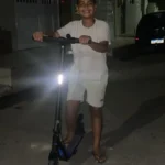 HONEYWHALE Patinete Elétrico M1 Lite 500W Preto-Amarelo Dobrável com Bluetooth e LED photo review