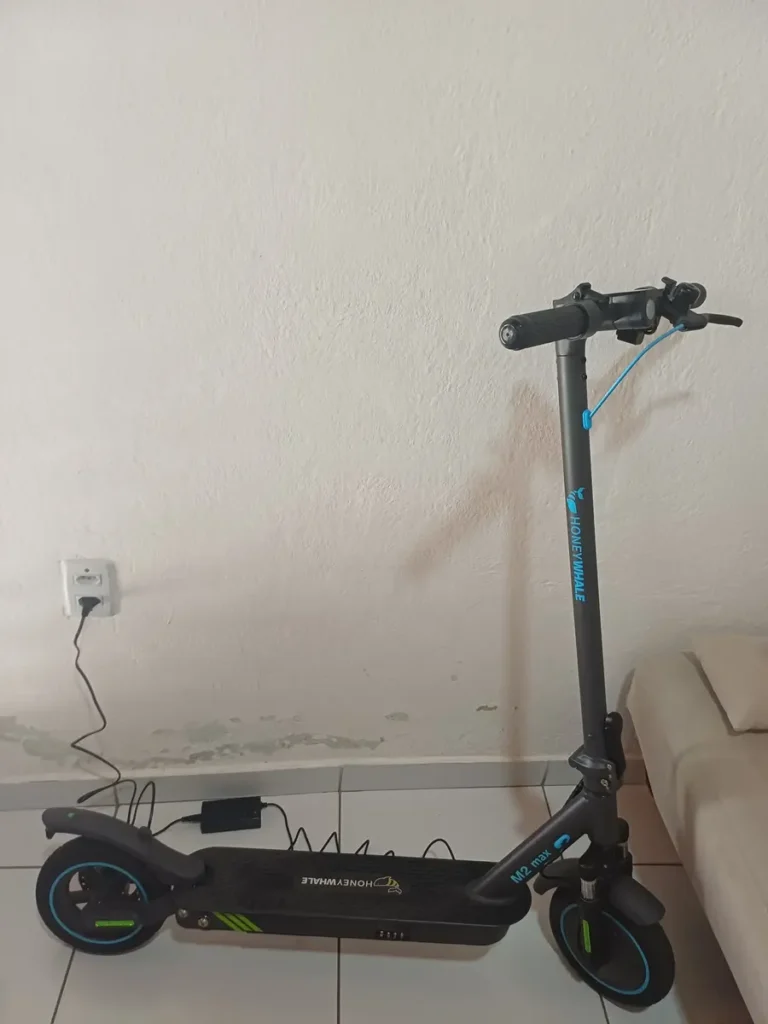 HONEYWHALE M2 Max Patinete Elétrico Dobrável Rosa em Alumínio com Bluetooth, Luz LED e Suspensão Dupla photo review
