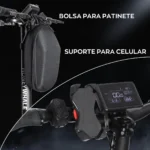 HONEYWHALE T8A Patinete Elétrico Dobrável Preto 48V 950W com Bluetooth e Luz LED - Imagem 5