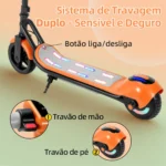 Honeywhale E2 - Patinete Elétrico Infantil Rosa com Bluetooth - Imagem 4