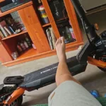 HONEYWHALE T8A Patinete Elétrico Dobrável Preto 48V 950W com Bluetooth e Luz LED photo review