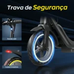 HONEYWHALE Patinete Elétrico M1 Lite 500W Preto-Amarelo Dobrável com Bluetooth e LED - Imagem 3