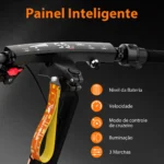 HONEYWHALE H2-Dual Patinete Dobrável Preto Alumínio LED Freio a Disco 150kg - Imagem 4
