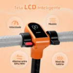 Honeywhale E2 - Patinete Elétrico Infantil Rosa com Bluetooth - Imagem 5
