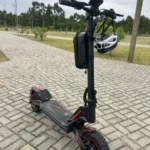 HONEYWHALE G4 Max Patinete Elétrico Dobrável Preto/Vermelho 60V 20,8Ah com Rodas 12" e Luz LED photo review