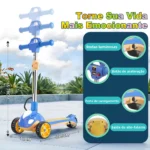 Patinete Elétrico Infantil Honeywhale RM2 PRO Bluetooth Luzes LED 3 Rodas Ajustável - Imagem 2