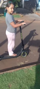 HONEYWHALE Patinete Elétrico M1 Lite 500W Preto-Amarelo Dobrável com Bluetooth e LED photo review