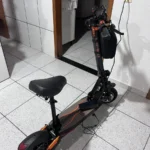 HONEYWHALE M4 Patinete Elétrico Dobrável Preto 48V 600W com Bluetooth e Luz LED photo review