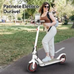 HONEYWHALE Patinete Elétrico M2 Pro 500W Dobrável 8,5" Branco com Bluetooth e LED - Imagem 7