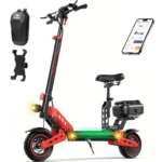 HONEYWHALE T4B-N Patinete Elétrico Dobrável 1000W 55km/h Autonomia 50km Vermelho