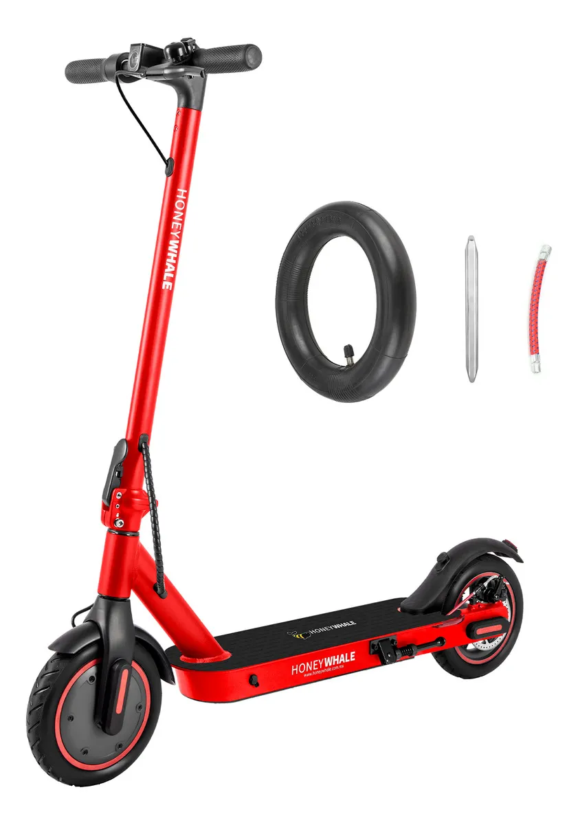 Patinete elétrico Honeywhale M2 Pro na cor Vermelho