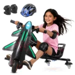 Honeywhale 008C - Triciclo Elétrico Infantil Drift Trike 250W Camuflado