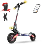 Honeywhale T8MAX Patinete Elétrico Dual Motor 1000Wx2 52V 20AH Freio a Óleo 65km/h
