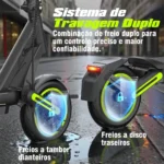 Honeywhale E9 Max-N - Patinete Elétrico 650W 36V 15AH 40km 32km/h - Imagem 3