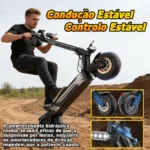 Honeywhale GT1 - Patinete Elétrico Dual Motor 2000Wx2 60V 29.4AH - Imagem 4