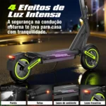 Honeywhale E9 Max-N - Patinete Elétrico 650W 36V 15AH 40km 32km/h - Imagem 5