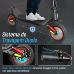Honeywhale M1 Max - Patinete Elétrico 500W 36V 7.8AH 32km/h - Imagem 5