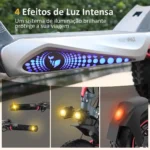Honeywhale T8 MAX Patinete Elétrico Dual Motor 1000Wx2 52V 20AH Freio a Óleo 65km/h - Imagem 6