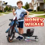 Honeywhale 008C - Triciclo Elétrico Infantil Drift Trike 250W Camuflado - Imagem 7