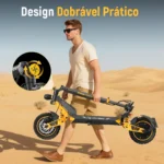 Honeywhale T4D - Patinete Elétrico Dual Motor 1300Wx2 52V 20AH 65km - Imagem 7