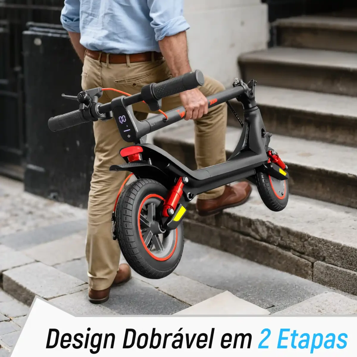 Honeywhale M1 Max - Patinete Elétrico 500W 36V 7.8AH 32km/h - Imagem 8