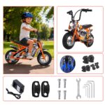 Honeywhale J2 Mini Moto Elétrica Infantil Cross com Motor 350W Bateria 36V Leds RGB e Kit de Proteção - Imagem 8