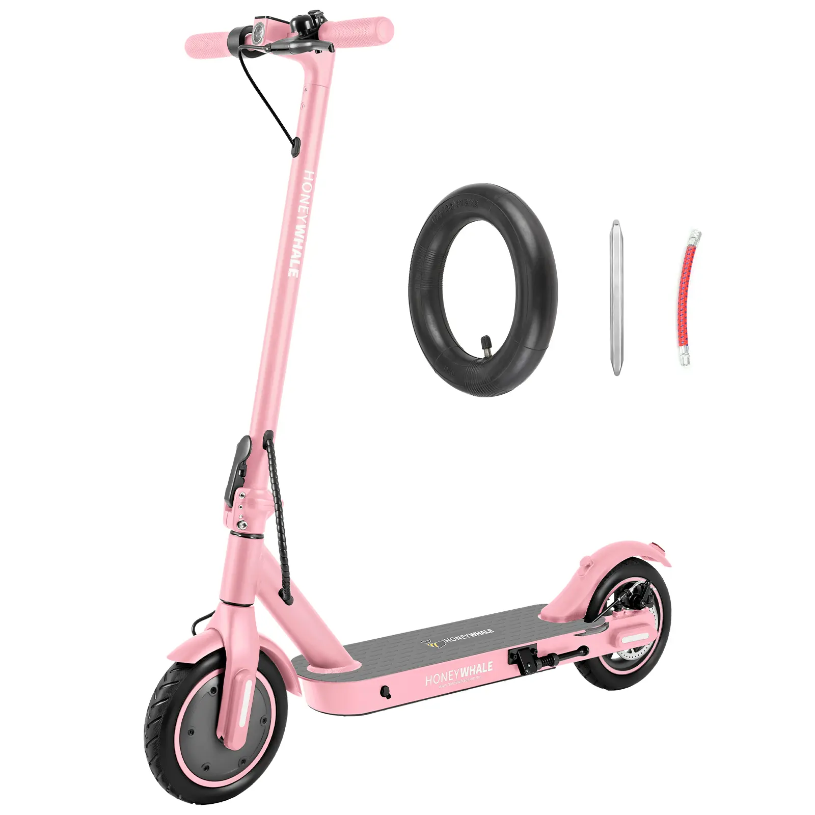 Patinete elétrico Honeywhale M2 Pro na cor Rosa